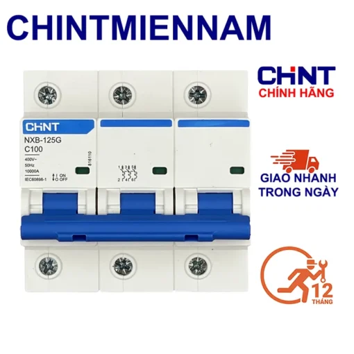 APTOMAT 3 PHA 100A CHINT